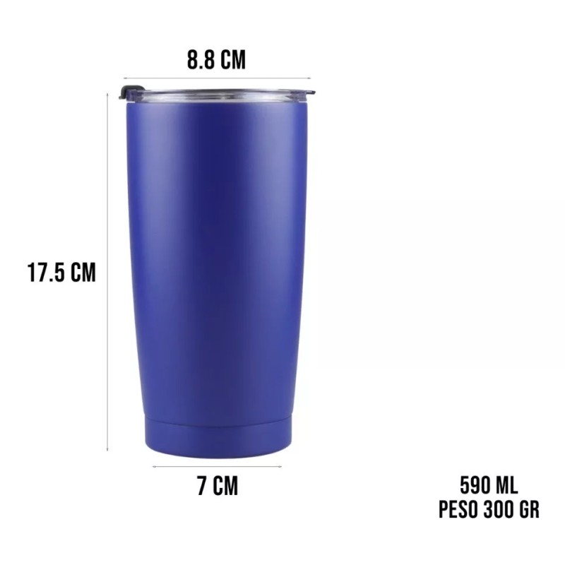 Control Expert Vaso Termo Acero Inoxidable P/ Cafe 20oz Térmico