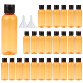 Unbranded 22Pack 3oz Plastic Empty Toiletry Bottles Containers for Travel Essential Oil