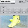 BBB Cycling Unisex's Shoe Covers WaterFlex 3.0, Neon Yellow, 37/38