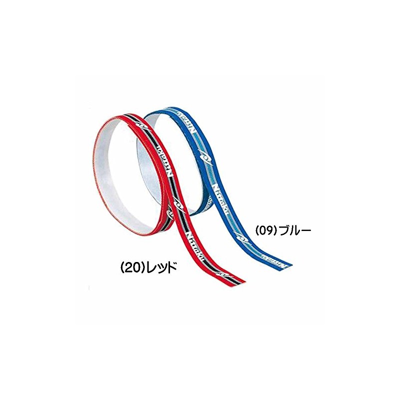 Nittaku NL-9593 Table Tennis Racket Tape, Stripe Guard, Blue, 10mm,