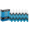 LAUCO Maxi-Seal Black Polyurethane Windshield Adhesive with Fast Curing Non-sag