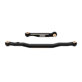 INJORA Black Brass Steering Links Set for 1/18 HPI Venture18 Upgrade