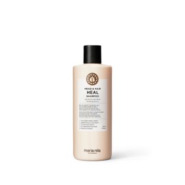Maria Nila Head & Hair Heal, Soothing Shampoo for Dandruff/Dry & Itchy Scalp, Calming Aloe Vera & Piroctone Olamine Properties Moisturises/Soothes Scalp Preventing Flakes/Dandruff, 350 ml