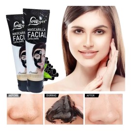 🔥 Máscara removedora de puntos negros loveyes 100ml tipo de piel normal  Vitaminas y Minerales