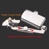 Magnetic seam guide, hem aid for sewing machine, magnetic seam