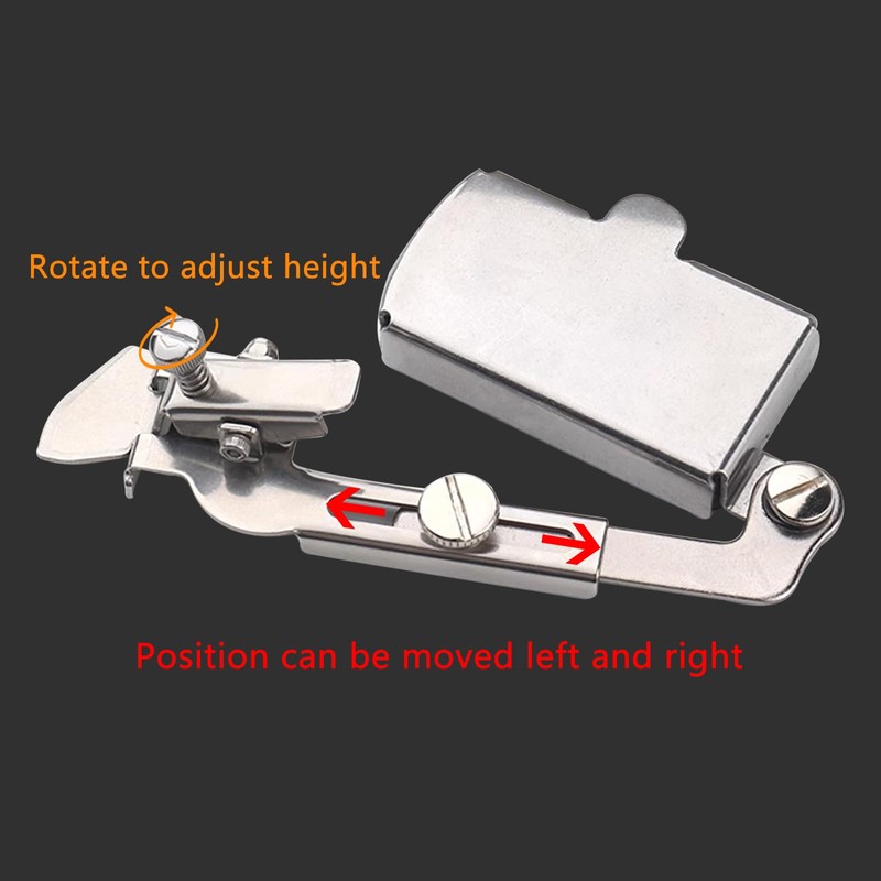 Magnetic seam guide, hem aid for sewing machine, magnetic seam