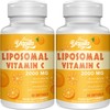 Liposomal Vitamin C 2000 mg Capsules(2 packs), Maximum Absorption, High Vitamin C Dosage, Ascorbic Acid, Antioxidant Supplement, Soy Free, Non-GMO