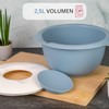 Westmark Mixing / Baking Bowl with Two-Part Lid, 2.5 L,