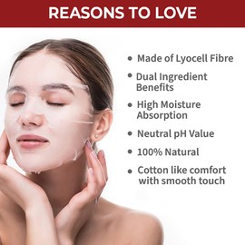 Nykaa Naturals Skin Secrets Bubble Sheet Mask, Strawberry and Argan Oil, 0.67 oz - Sheet Face Mask for Dull, Dry Skin - Reduces Dark Spots, Blemishes