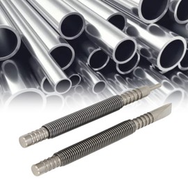 2 Pcs Hammerless Nail Set,Dual Head Center Punch Hammerless Cold Chisel Hinge Pin Remover Punch Set,Dual Striking Multi Function Head Removal Pin