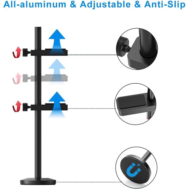 Graphics Card GPU Support Bracket: Adjustable Aluminum Anti Sag GPU
