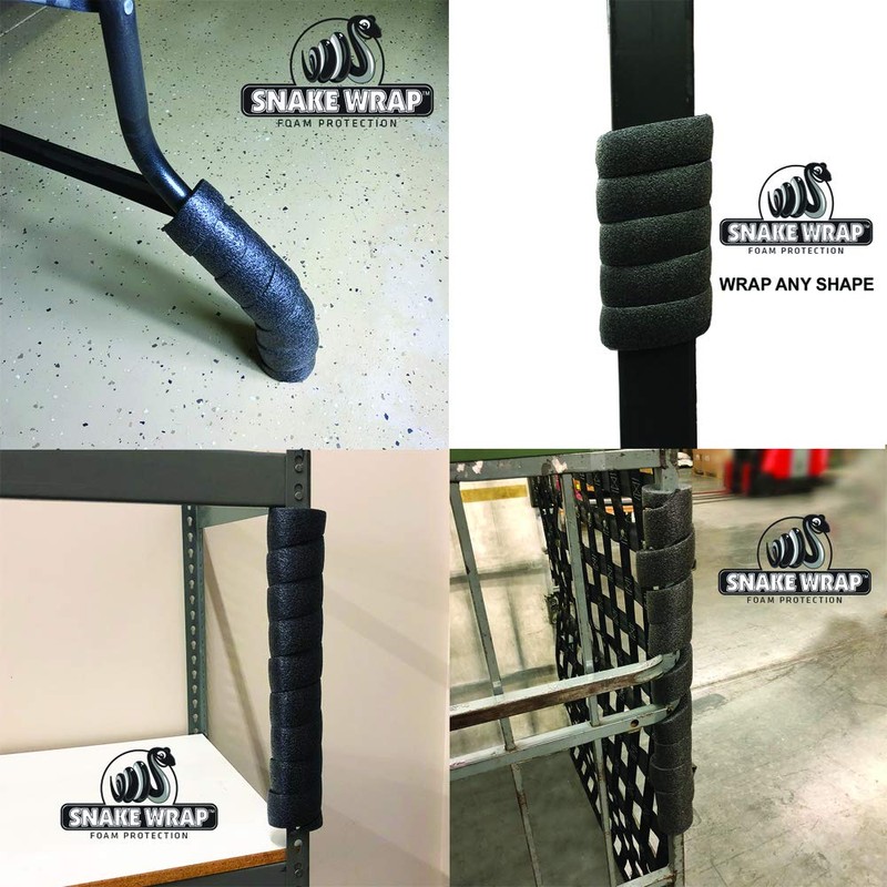 SnakeWrap – 4 Pack Multi-Purpose Cushioning- Wrap any shape -