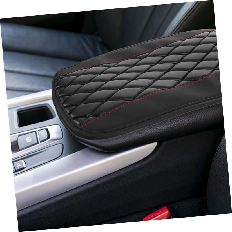 iplusmile Car Center Console Armrest Cover Pu Non- Protective Pad