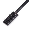 Dpofirs 4 Pins Power Supply Splitter Cable for PC Case