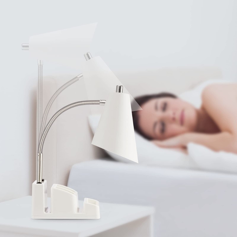 LED Desk Lamp with 1 USB Charging Port and 1