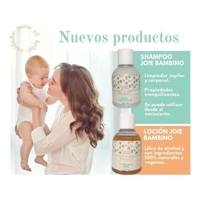 Kit Para Bebes Loción Y Sampoo Bejoie Bambino Ingr. Nat.