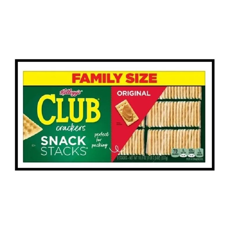 Kellogg's Club Crackers, Original, 9 Ct, 18.8 Oz, Box
