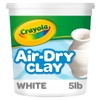 Crayola Air Dry Clay (5lbs), Natural White Modeling Clay for