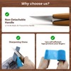 TEKCHIC Wood Carving Knife for Beginners - Whittling Knife with