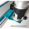 Professional Guide Rail Adapter for Makita DRT50 / RT0700C /