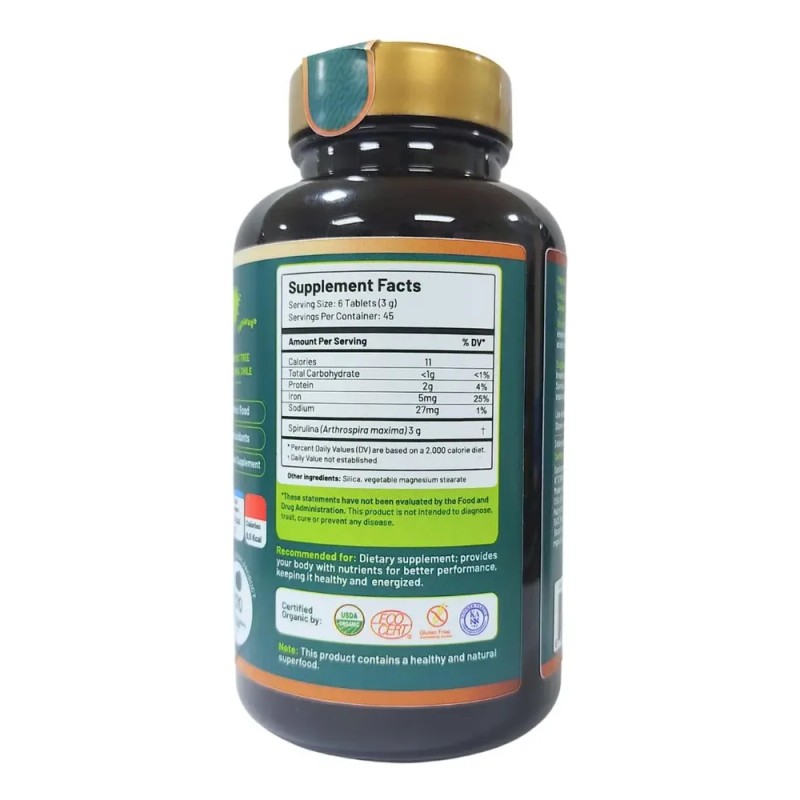 Suplemento Spirulina Mater Espirulina De 270 Un
