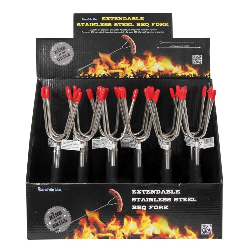 Tenedor Extensible para Barbacoas BBQ Classics