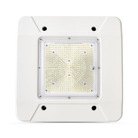 OSTEK LED Gas Station Canopy Light, 150W Carport Ceiling Light 5700K, Outdoor Rated (600W HID/HPS Equivalent), 90-277V IP65 DLC & UL Listed (150W-1 Pack)