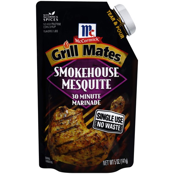 Mccormick Grill Mates Smokehouse Mesquite 30 Minute Marinade, 5 Oz