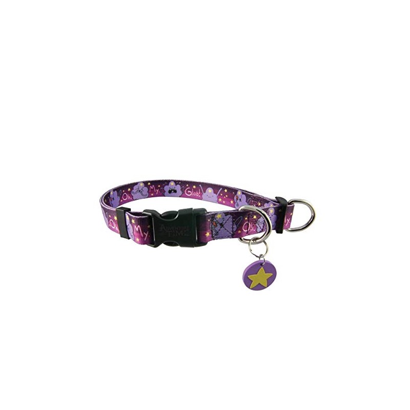 Adventure Time Lumpy Space Princess OMGlob Adjustable Nylon Dog Collar