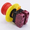 TWTADE / 22mm 2 NC Red Mushroom Latching Emergency Stop
