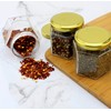 Cornucopia 4-Ounce Hexagon Jars (24-Pack); Clear Glass Bottles for Spices,
