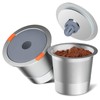 Noalto Reusable K Cups and Coffee Pods,Universal stainless steel k