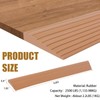 Threshold Ramps for Doorways, 0.4" Rise Rubber Door Threshold Ramp