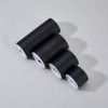 SUPERFINDINGS 4 Roll 4 Sizes Carbon Fibre Sticker Carbon Fibre