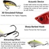 5 Pcs Fishing Lures Kit, VIB Slow Sinking Bionic Swimming