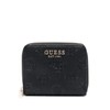 GUESS Women's Cresidia SLG Small Zip Around Wallet, Black, One