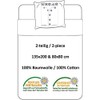 BrandMac Bed Linen 135 x 200, 80 x 80 cm,