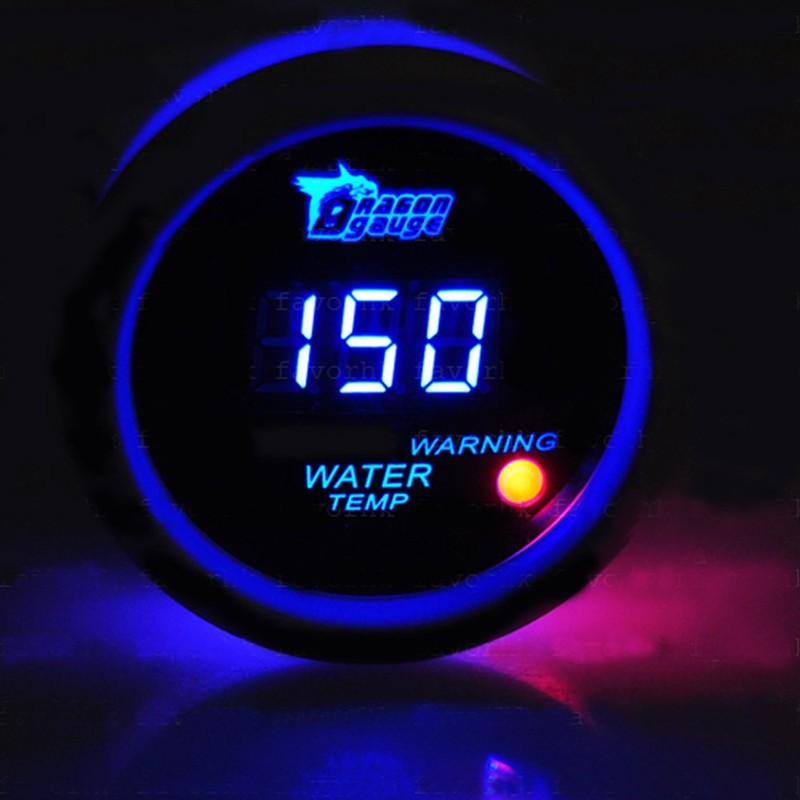 Mintice™ Universal 2 Inch 52 mm Car Blue Light Display