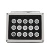 BJTDLLX IR Illuminator, 850nm 15 LEDs Wide Angle High-Power IR