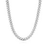 Jewow Stainless Steel Men's Sturdy Thick Curb Cuban Chain Necklace