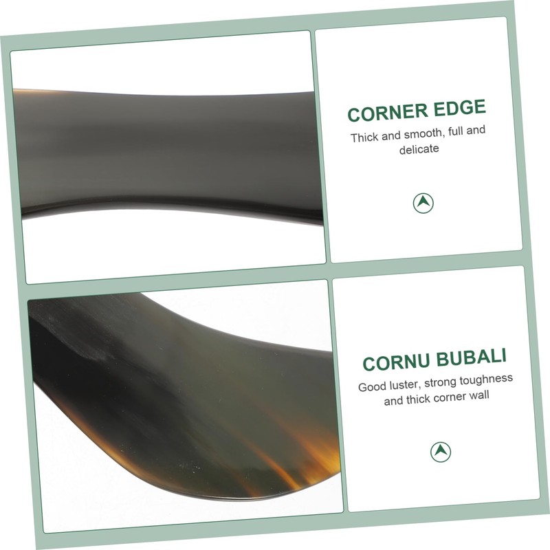 OATIPHO 1Pc Buffalo Horn Scraping Board Facial Gua Tool for