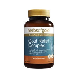 Henry Blooms Herbs of Gold Gout Relief Complex 60vc