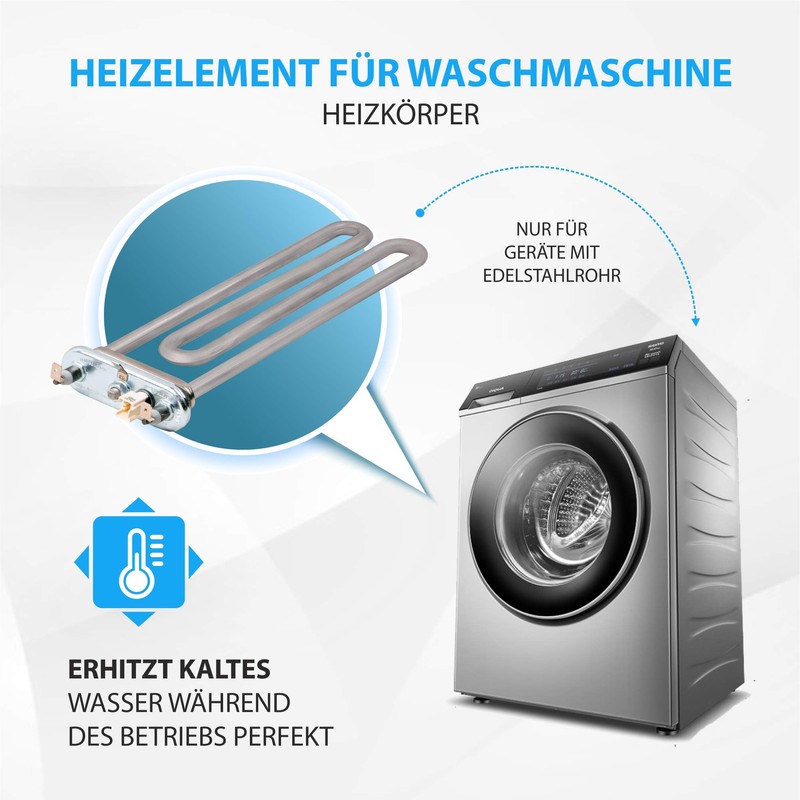 VIOKS Heating Element Resistor Heating Replacement for Whirlpool Bauknecht 481225928823