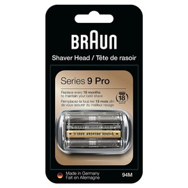 Braun 94M Shaver Replacement Head for Series 9 and Series 9 Pro Shavers For types 5790, 5791, 5793