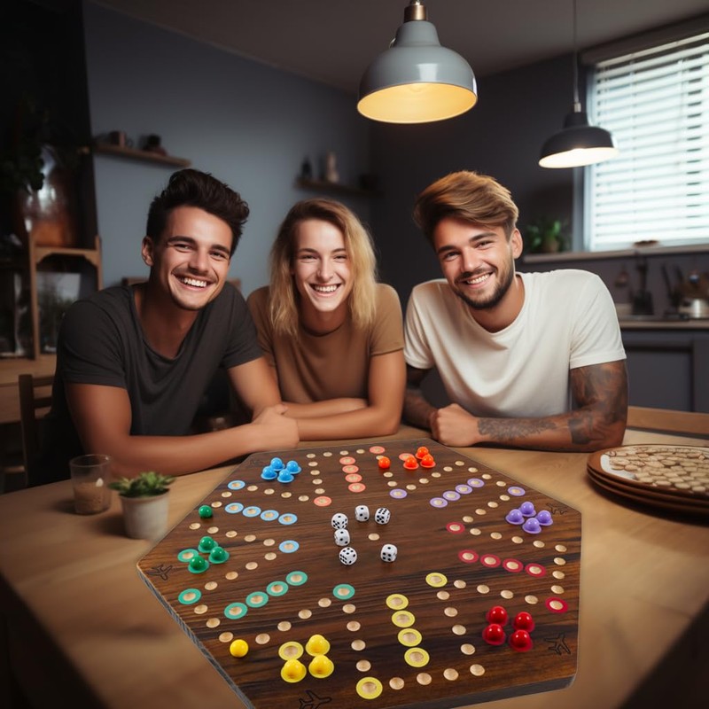 Extra Large Wahoo Board Game Wooden Original Board Game 2