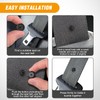 GOOACC 25Sets Universal Seat Belt Button Buckle Clip Stop Prevent