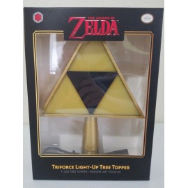 The Legend Of Zelda Triforce Plug In Light Up Christmas Tree Topper Mario Link