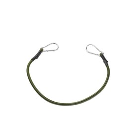 SOREIA Stretch Cord, Rubber Rope, Aluminum Alloy Hooks, Ends Hooks, Mountaineering Buckle, High Elasticity, Diameter 0.3 inches (8 mm), Elastic Cord, Cargo Fixing, For Camping, 0.2 ft (0.6 m), 0.3 ft (0.6 m), 0.3 ft (0.6 m), 3.8 ft (1.3 m)