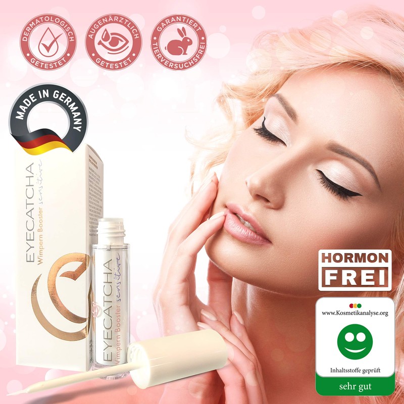 EYECATCHA Sensitive Eyelash Serum 3 ml - Vegan with Biotin