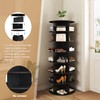 affeivul 7 Tier Rotating Shoe Rack Tower 360, Circular Shoe